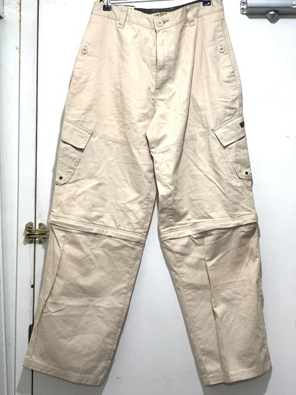 NEW VINTAGE EXCO AIR FORCE 2 IN 1 CARGO PANTS SIZE 32
